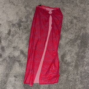 Kendall & Kylie Red Swim Sarong